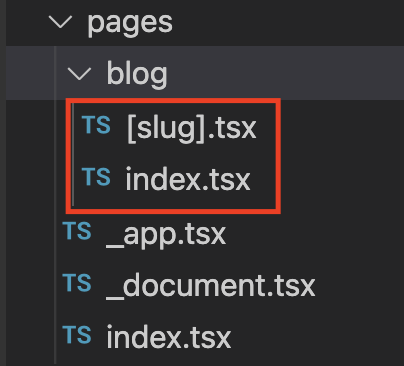 The directory of pages